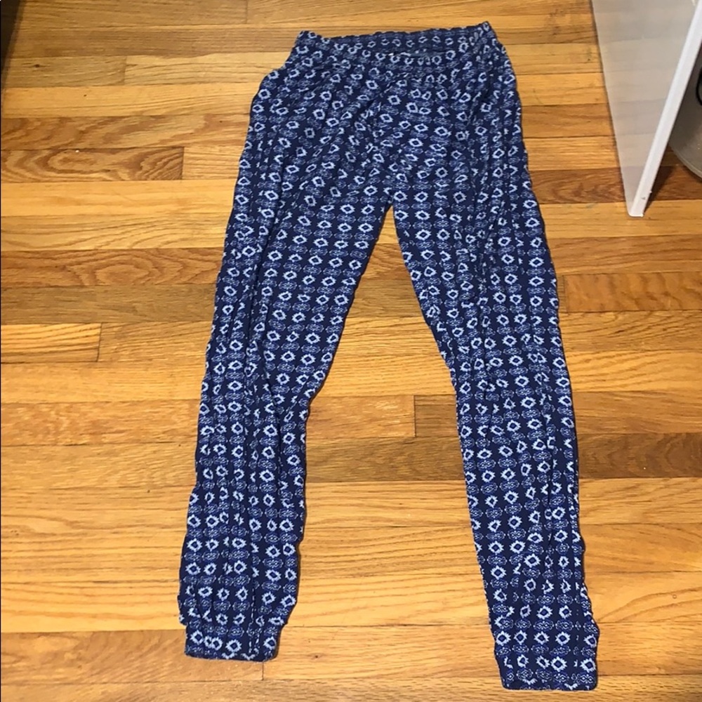 Blue joggers